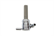 Load image into Gallery viewer, Chrome Sifton Ball Petcock with Backward Outlet and Nut