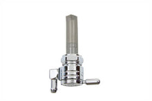 Load image into Gallery viewer, Chrome Sifton Ball Petcock with Downward Outlet and Nut