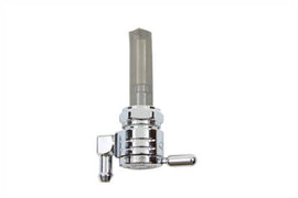 Chrome Sifton Ball Petcock with Downward Outlet and Nut