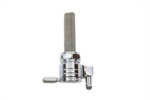 Load image into Gallery viewer, Chrome Sifton Ball Petcock with Downward Outlet and Nut