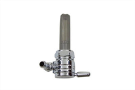 Chrome Sifton Ball Petcock with Forward Outlet and Nut