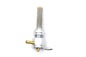 Sifton Chrome Hex Petcock with Inward Facing Outlet