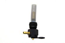 Load image into Gallery viewer, Sifton Black Hex Petcock Forward Facing