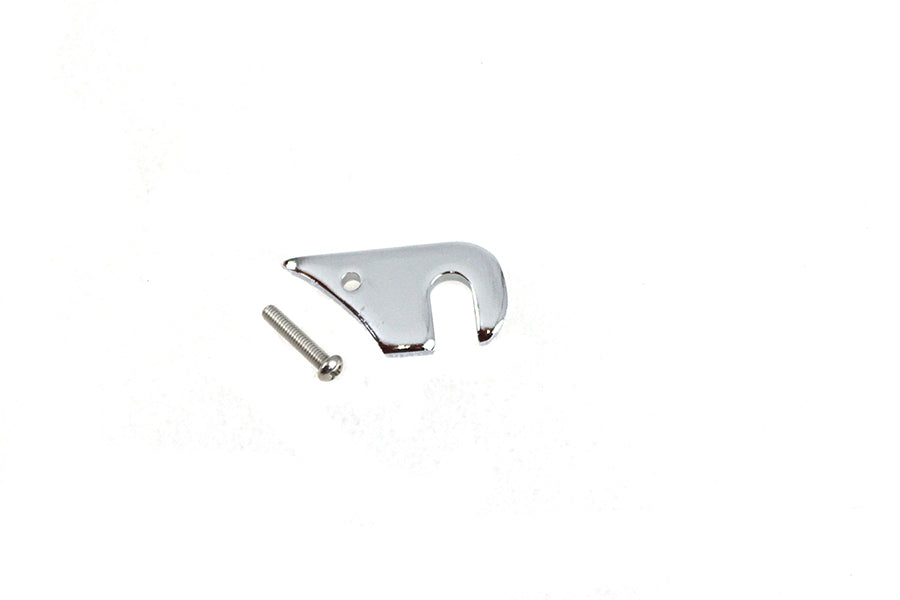 Carburetor Choke Cable Bracket Chrome
