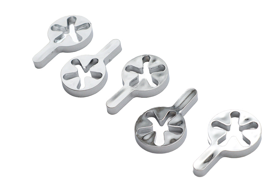 Handlebar Throttle Adjuster Knob Chrome
