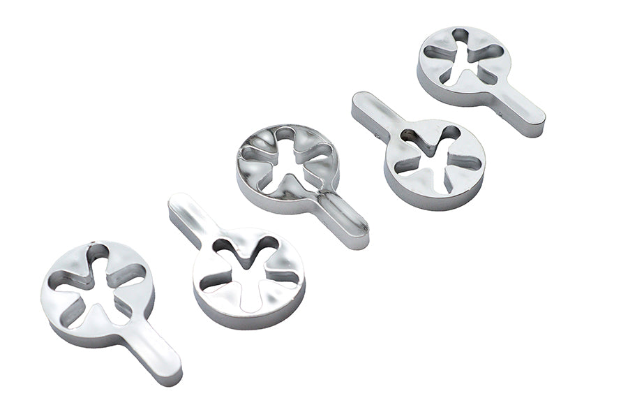 Handlebar Throttle Adjuster Knob Chrome