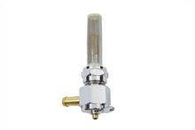Load image into Gallery viewer, Sifton Chrome Hex Petcock Forward Facing with Nut
