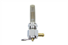 Load image into Gallery viewer, Sifton Chrome Hex Petcock Forward Facing with Nut