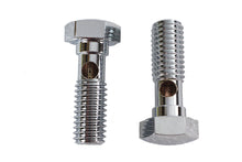 Load image into Gallery viewer, Breather Banjo Bolt Set Chrome