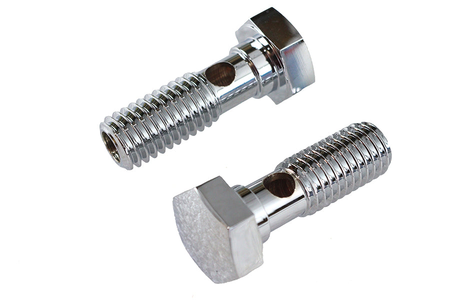 Breather Banjo Bolt Set Chrome