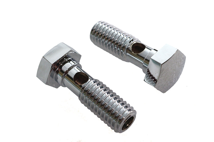 Breather Banjo Bolt Set Chrome
