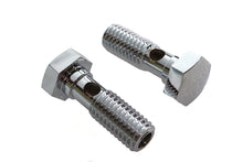 Load image into Gallery viewer, Breather Banjo Bolt Set Chrome
