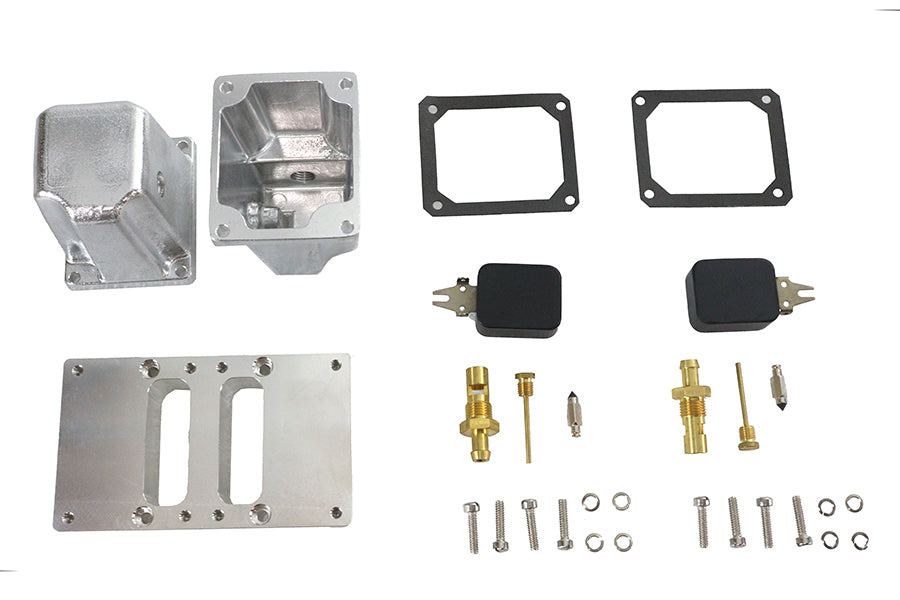inchL inch Series Dual Carburetor Bowl Kit