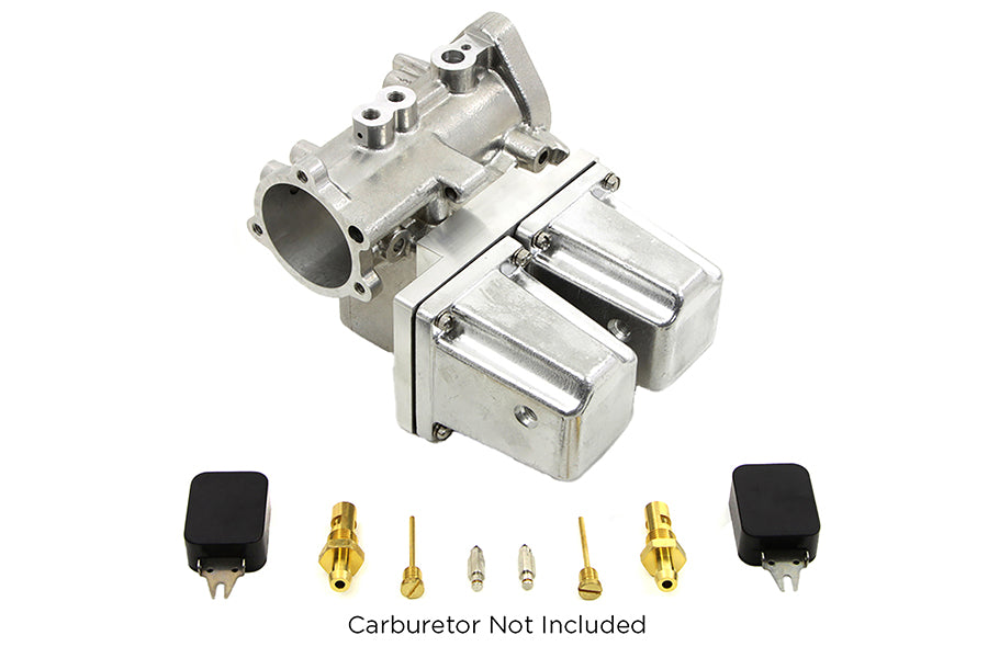 inchL inch Series Dual Carburetor Bowl Kit