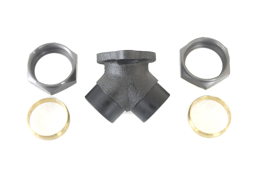 Zicad Plated 45 inch Intake Manifold Kit