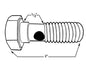 XL EFI Breather Bolt Set 2 inch