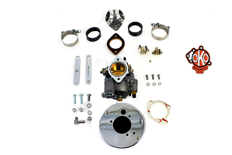47mm OKO Shorty Carburetor Kit Alloy