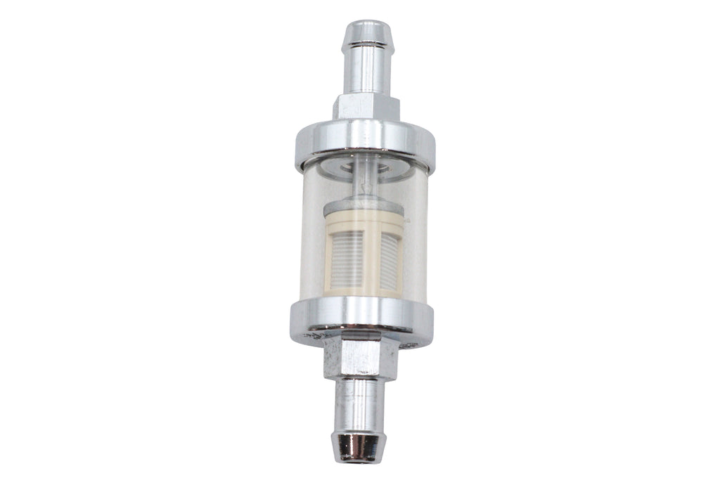 Kleer-Thru Fuel Filter Chrome and Glass