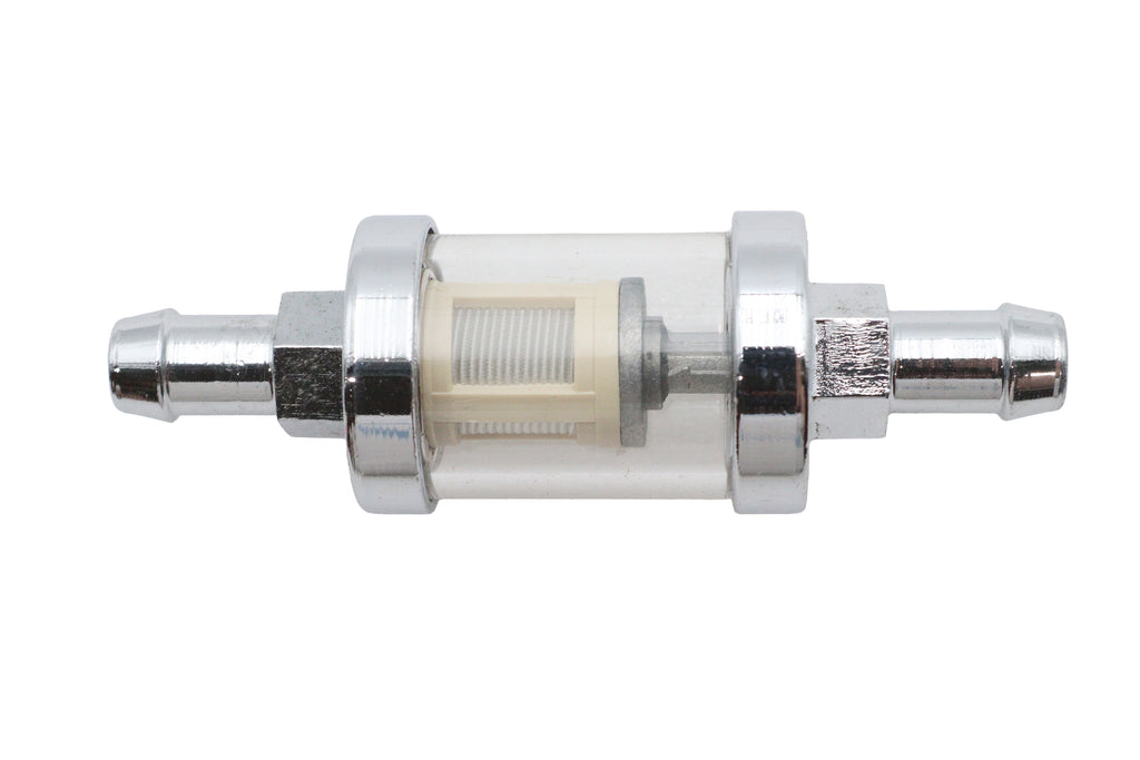 Kleer-Thru Fuel Filter Chrome and Glass