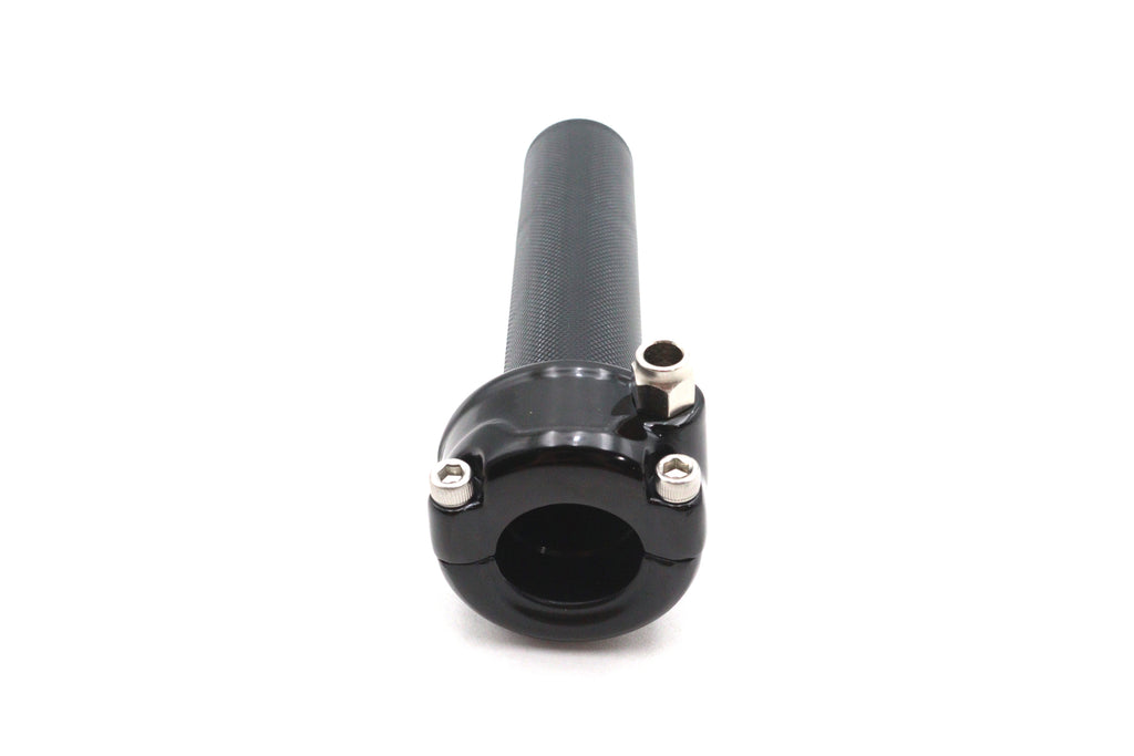 Ultima Single Cable Twist Grip Assembly Black