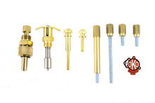 Load image into Gallery viewer, S&amp;S Shorty Carburetor Accent Kit Brass