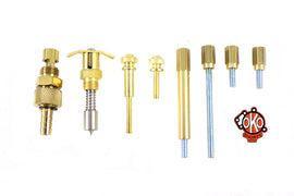 S&S Shorty Carburetor Accent Kit Brass