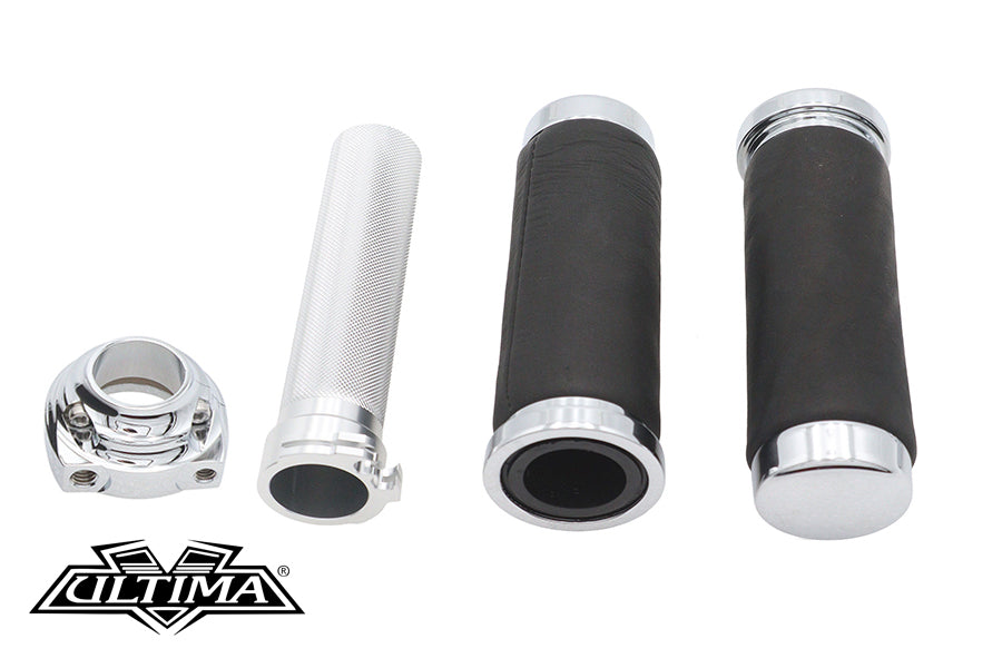 Ultima Twist Grip Assembly Chrome