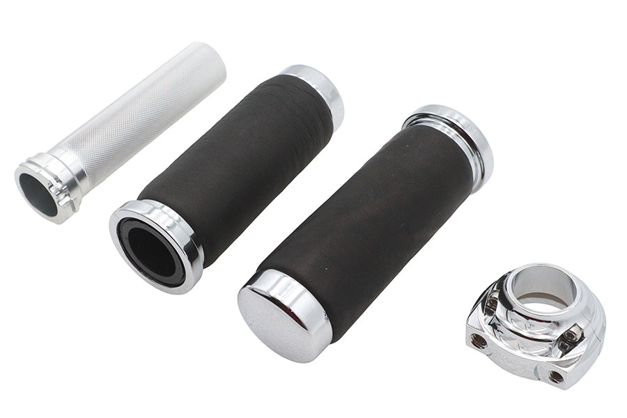 Ultima Twist Grip Assembly Chrome