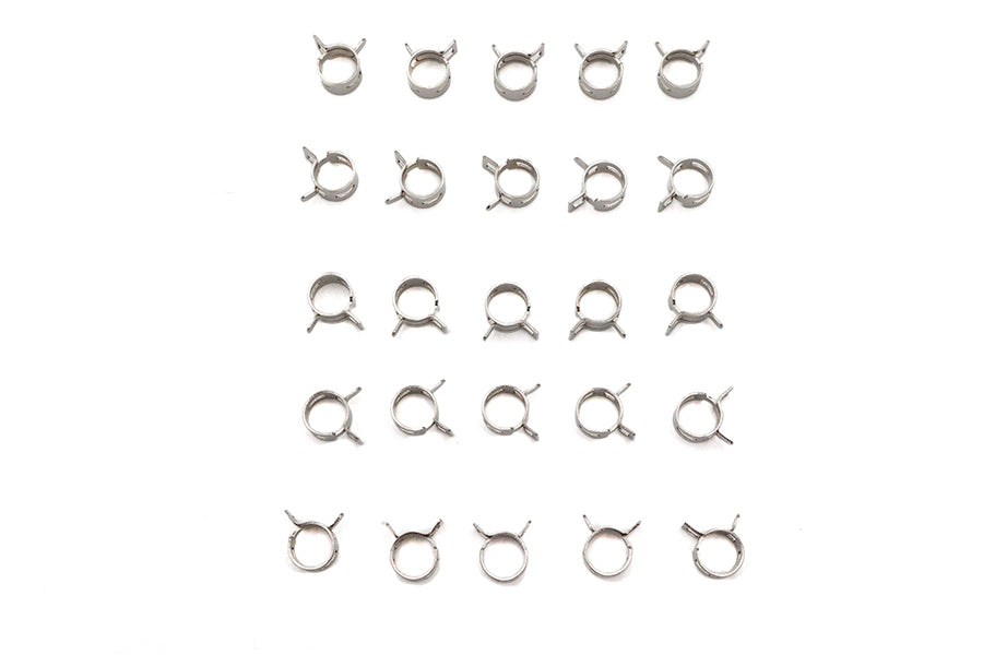 Nickel Plated Oil Line Hose Clamp