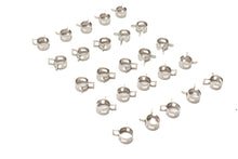 Load image into Gallery viewer, Nickel Plated Oil Line Hose Clamp
