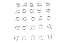 Load image into Gallery viewer, Nickel Plated Oil Line Hose Clamp