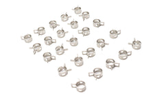 Load image into Gallery viewer, Nickel Plated Oil Line Hose Clamp