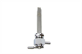 Pingel Metric Hex Petcock Left Spigot with Nut Chrome