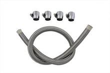 Load image into Gallery viewer, Braided Fuel Line Kit Stainless Steel