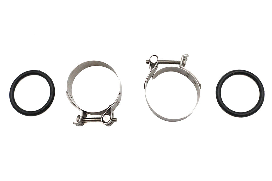 Stainless Steel Intake Manifold Clamp Set