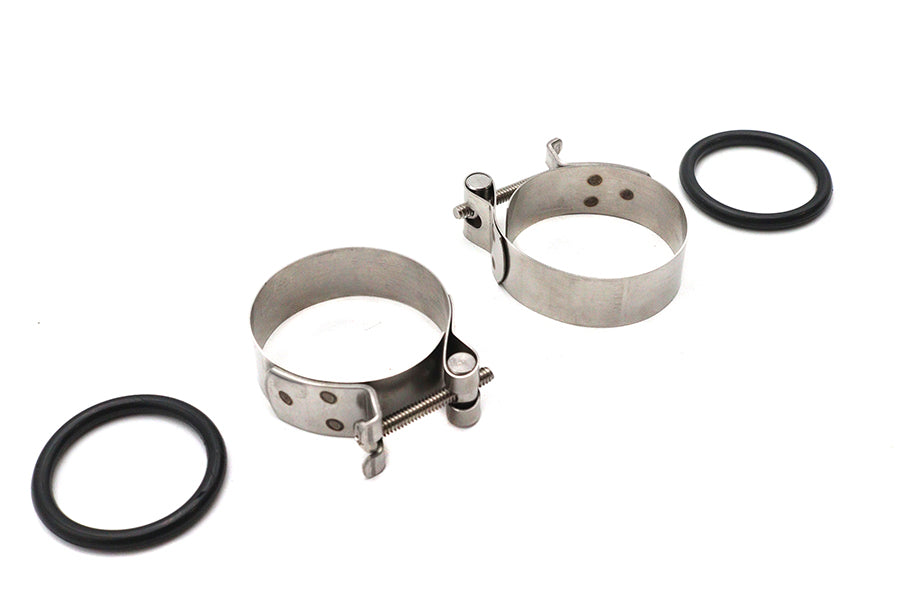 Stainless Steel Intake Manifold Clamp Set