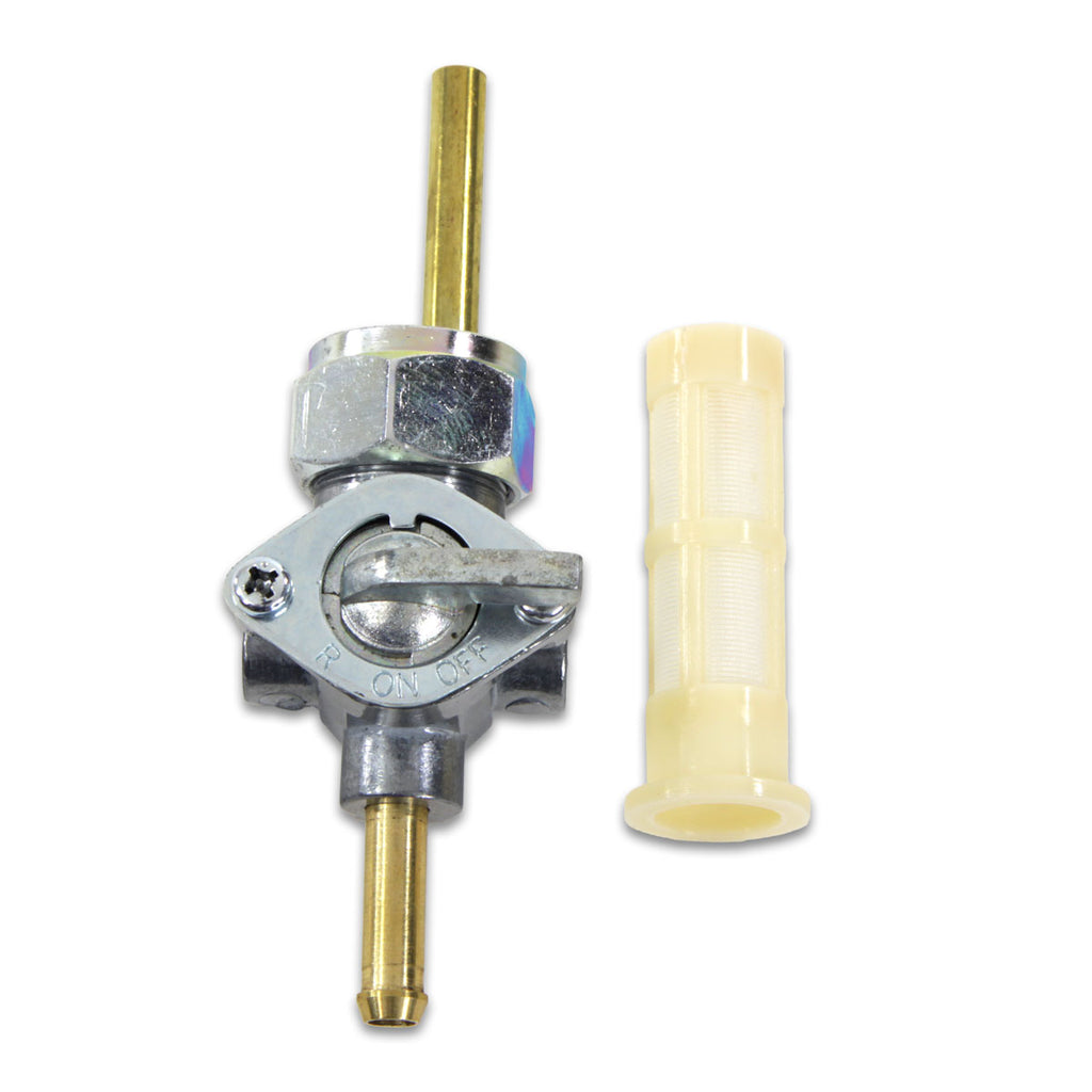 Petcock Straight Outlet with Nut Alloy