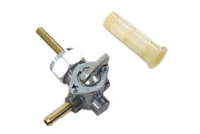 Load image into Gallery viewer, Alloy Petcock with Nut and 90 Left Outlet