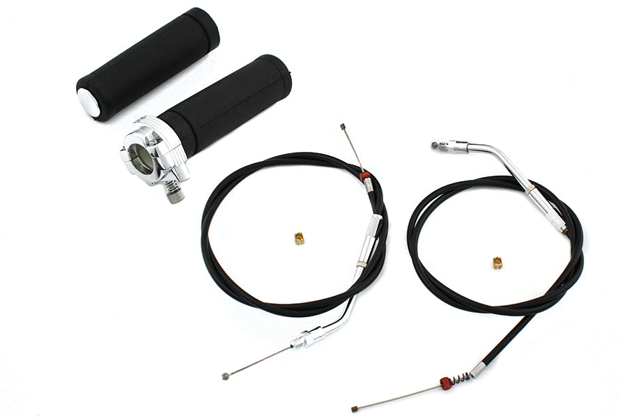 Dual Handlebar Throttle Cable Assembly