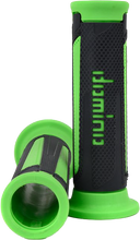 Load image into Gallery viewer, A350 Turismo Grips Anthracite/Green Pair