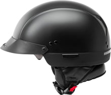 Load image into Gallery viewer, Hh 75 Half Helmet Matte Black Lg
