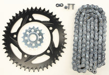 Load image into Gallery viewer, Sprocket/Chain Kit Stl/Alu 16/45t Blk Rx3 520 112l Blk