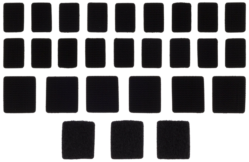 Knee Brace Velcro Set (Black)