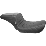 LEPARA KICKFLIP FLAT TRACK STITCH SEAT HARLEY DYNA 2006-2017
