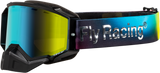 Fly Racing Zone Elite Snow Goggle Legacy W/ Amber Mirror/Plrzd Smk Lens 37-4103