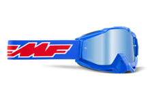 Load image into Gallery viewer, Powerbomb Goggle Rocket Blue Mirror Blue Lens