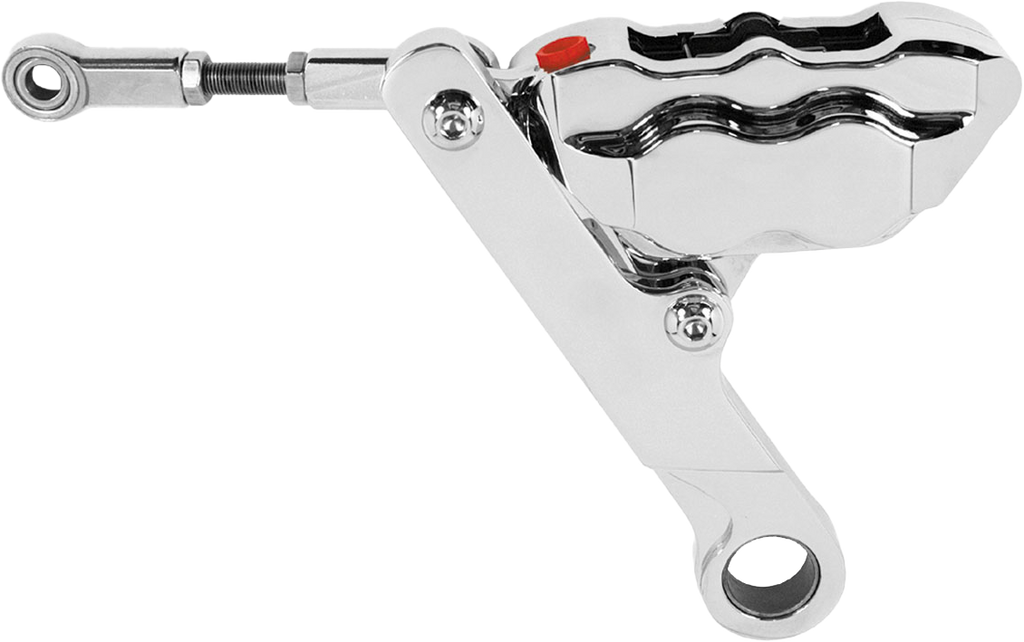 4 Piston Front Brake Kit Flsts Chrome