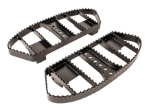 Load image into Gallery viewer, Mx Style Passenger Boards Black Flt