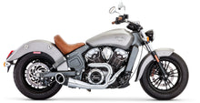 Load image into Gallery viewer, 2 1 Turnout Chrome W/Chrm Tip `14 Up Scout