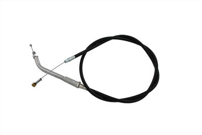 Black Idle Cable with 45 Elbow Fitting